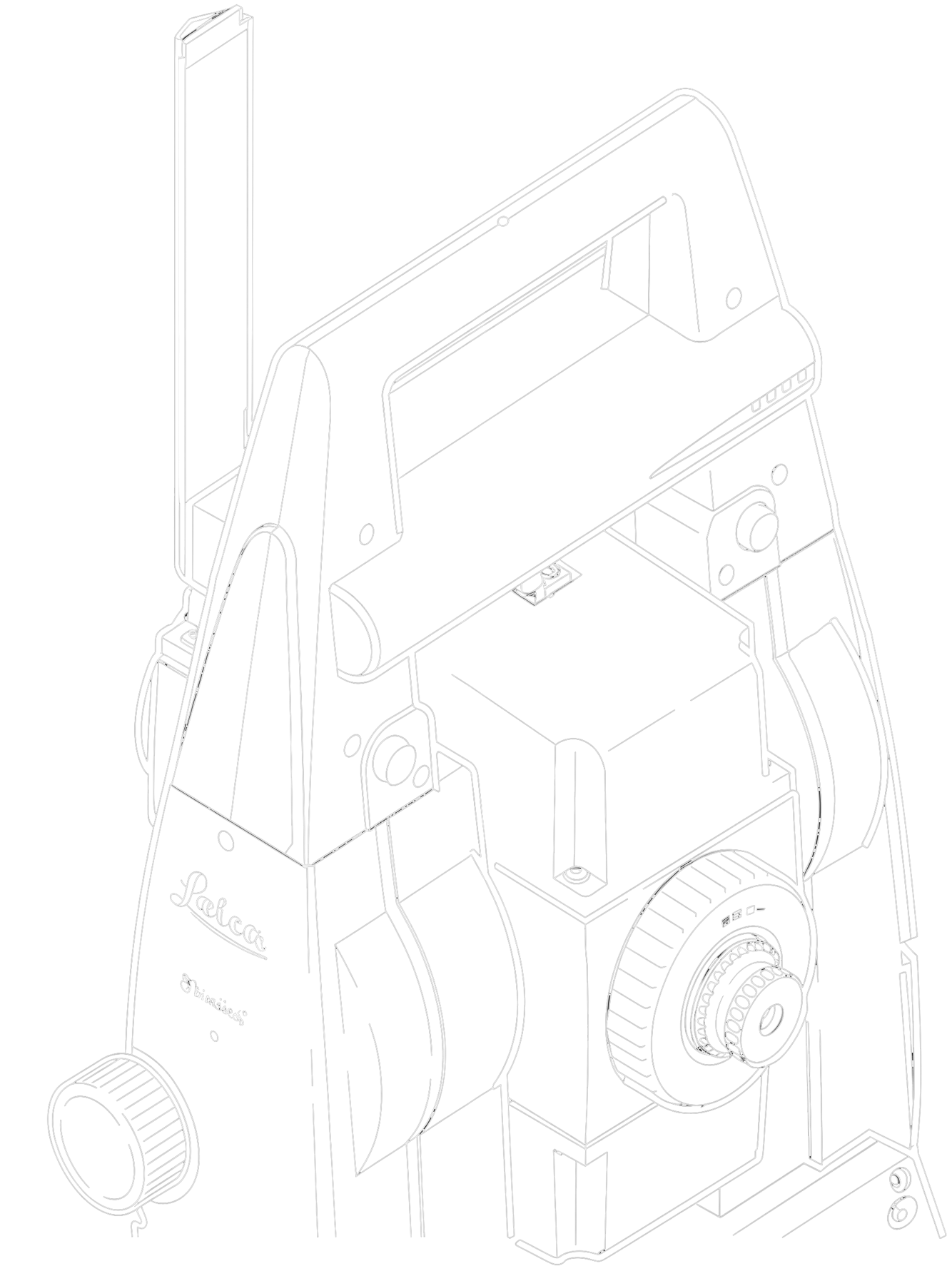 Robotic Total Station Survey Instrument